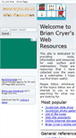 Mobile Screenshot of cryer.co.uk